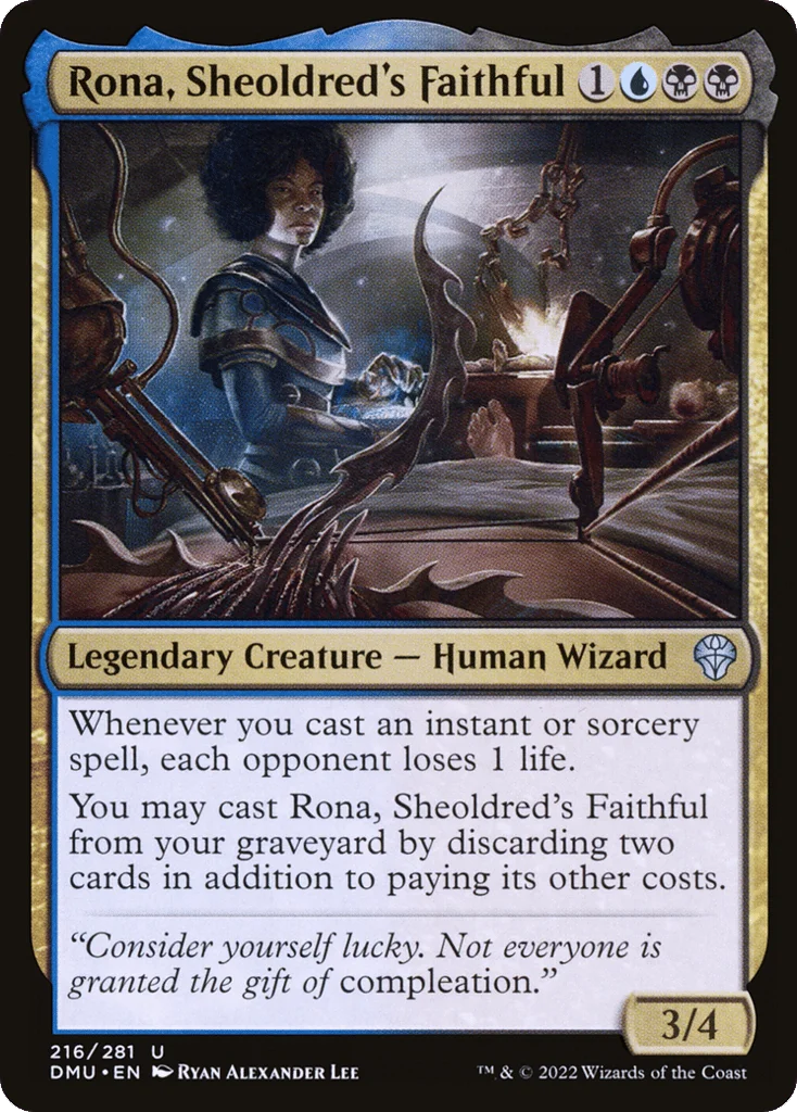 Rona, Sheoldred's Faithful · Dominaria United