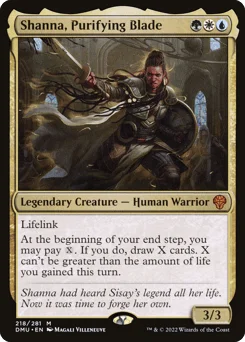 Shanna, Purifying Blade