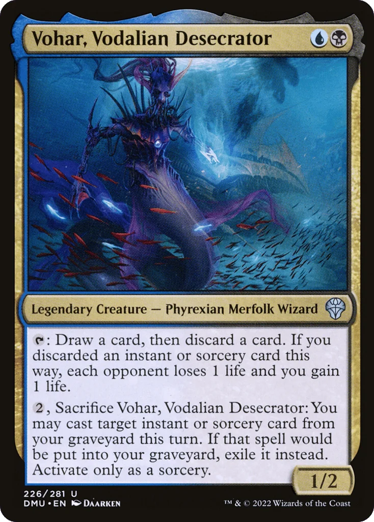 Vohar, Vodalian Desecrator · Dominaria United