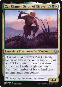 Zar Ojanen, Scion of Efrava