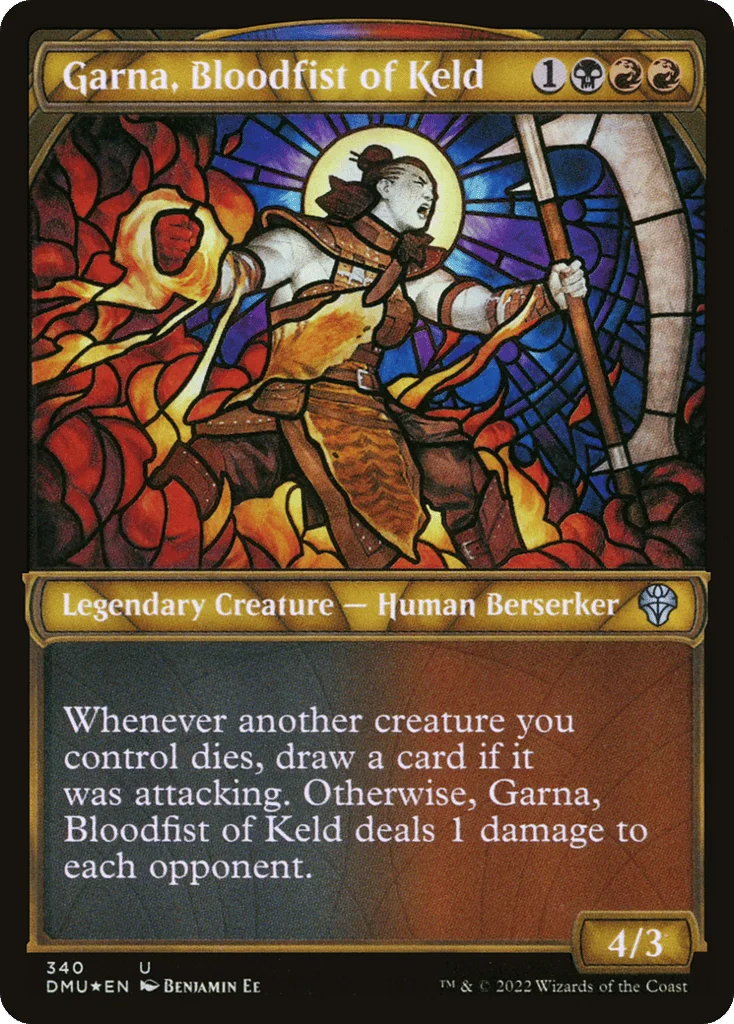 Garna, Bloodfist of Keld · Dominaria United
