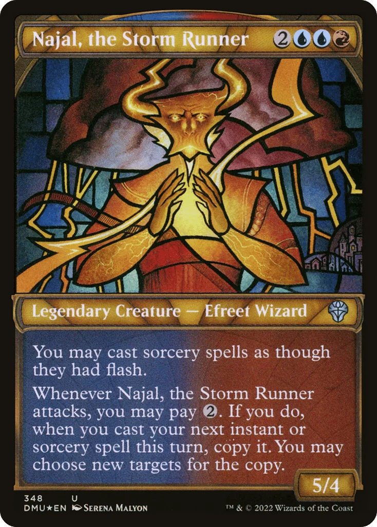 Najal, the Storm Runner · Dominaria United