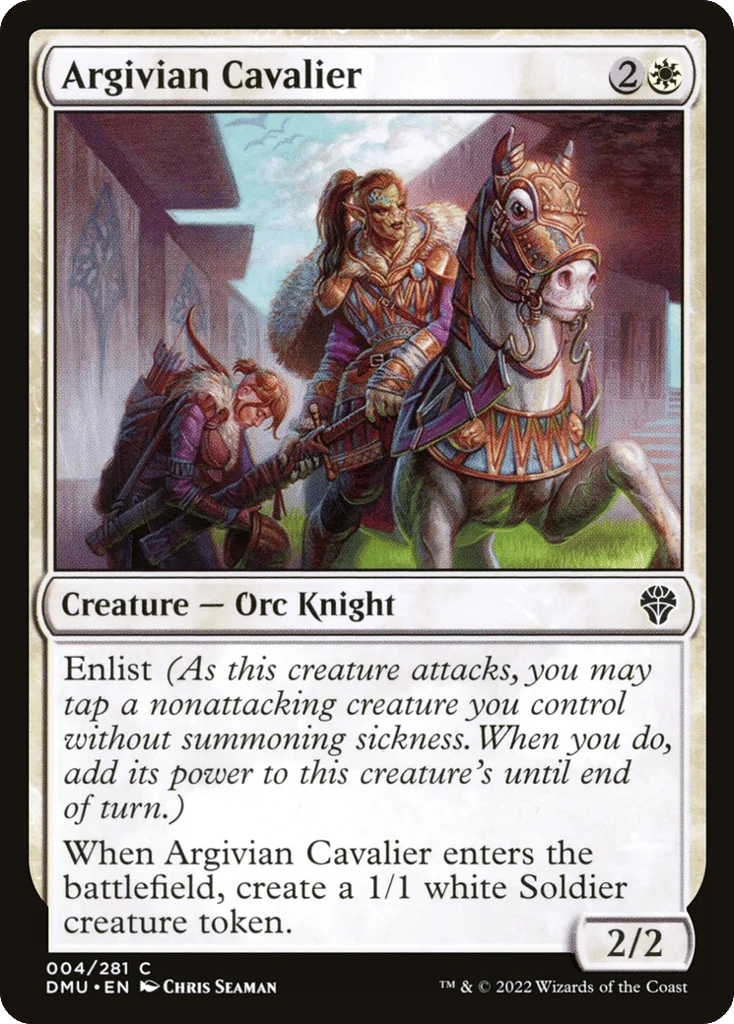 Argivian Cavalier · Dominaria United