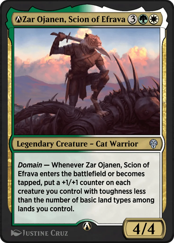 A-Zar Ojanen, Scion of Efrava · Dominaria United