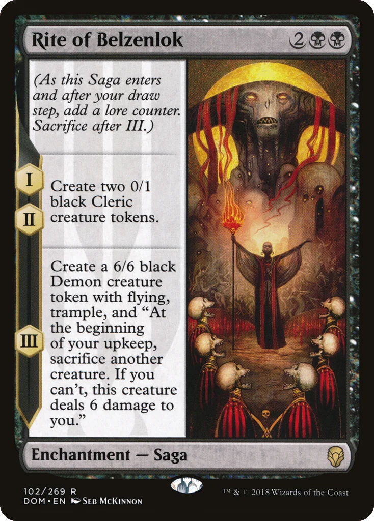 Rite of Belzenlok · Dominaria