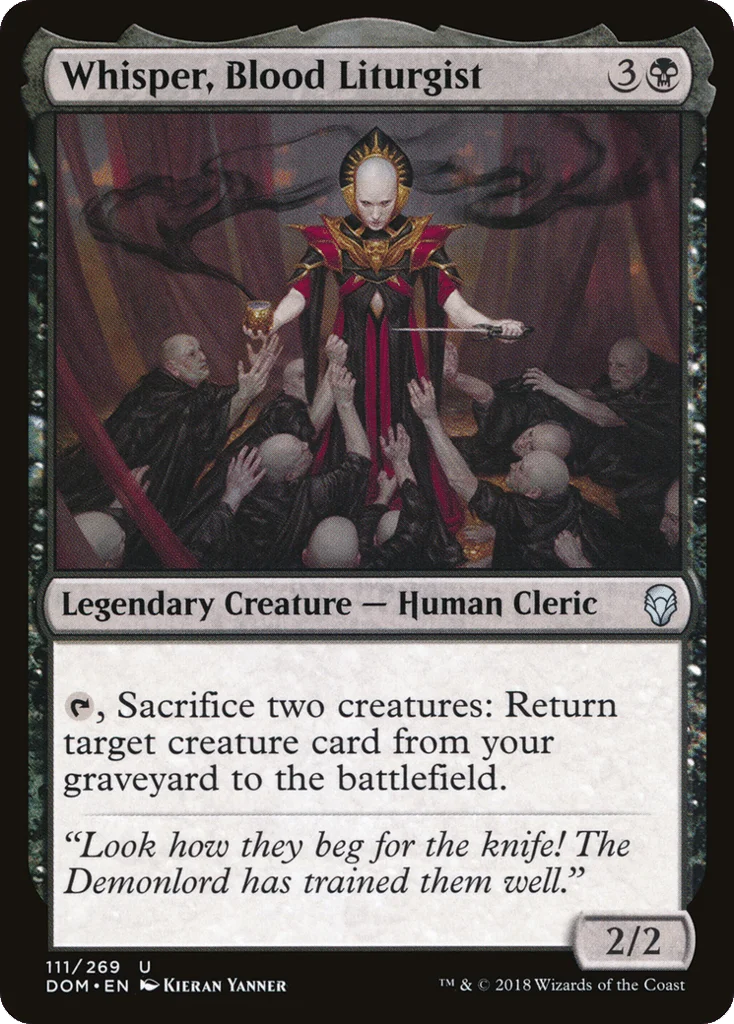 Whisper, Blood Liturgist · Dominaria