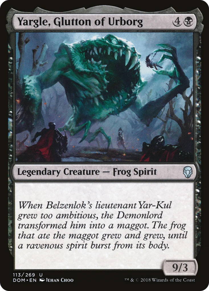 Yargle, Glutton of Urborg · Dominaria
