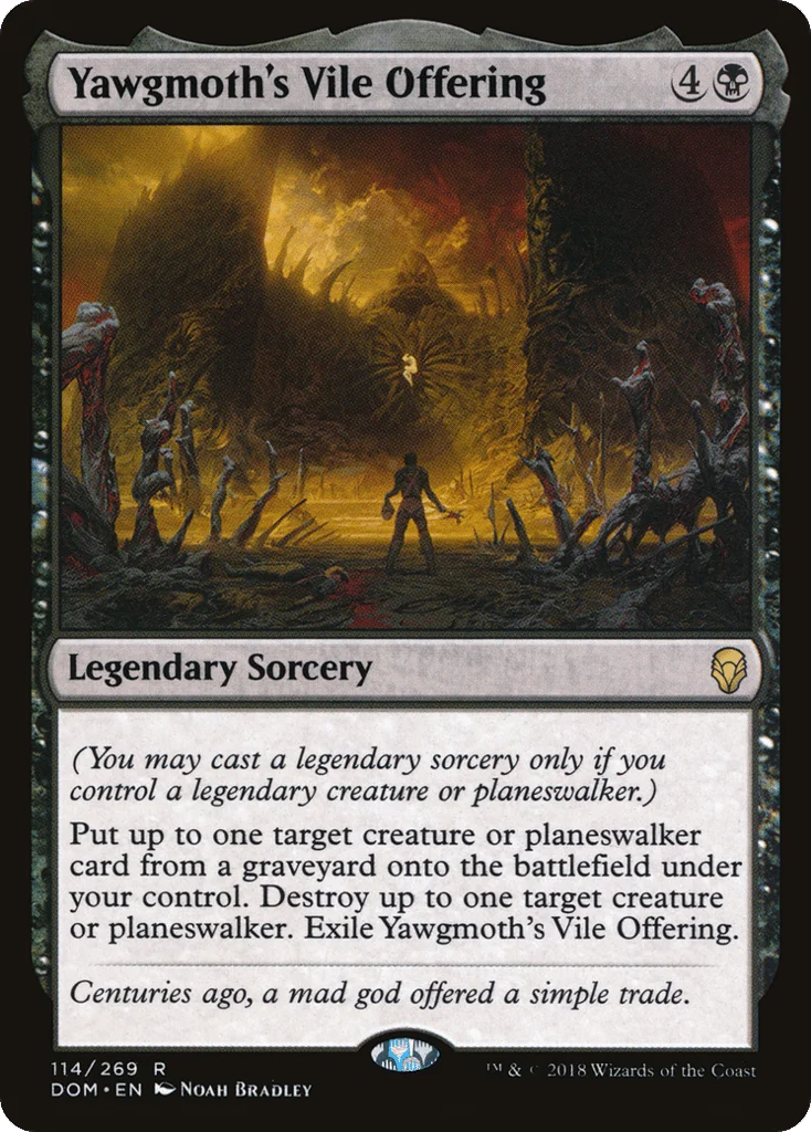 Yawgmoth's Vile Offering · Dominaria