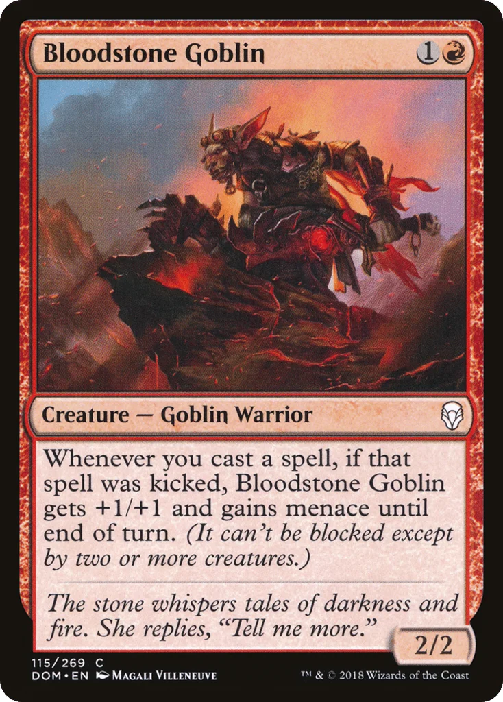 Bloodstone Goblin · Dominaria