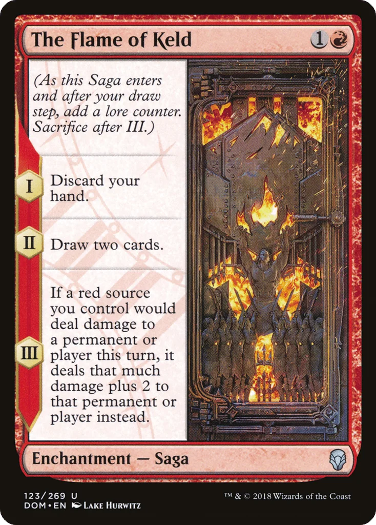 The Flame of Keld · Dominaria