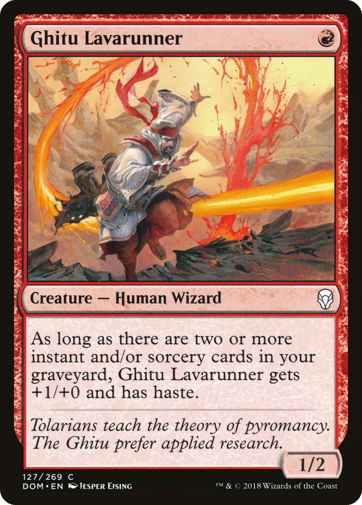 Ghitu Lavarunner · Dominaria