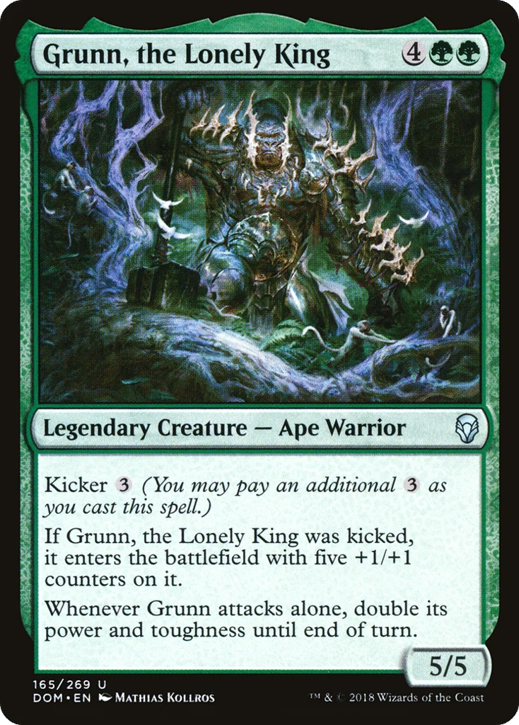 Grunn, the Lonely King · Dominaria