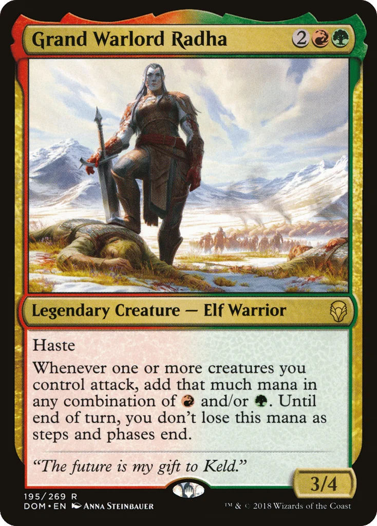Grand Warlord Radha · Dominaria