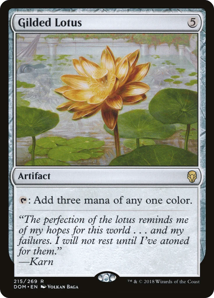 Gilded Lotus · Dominaria