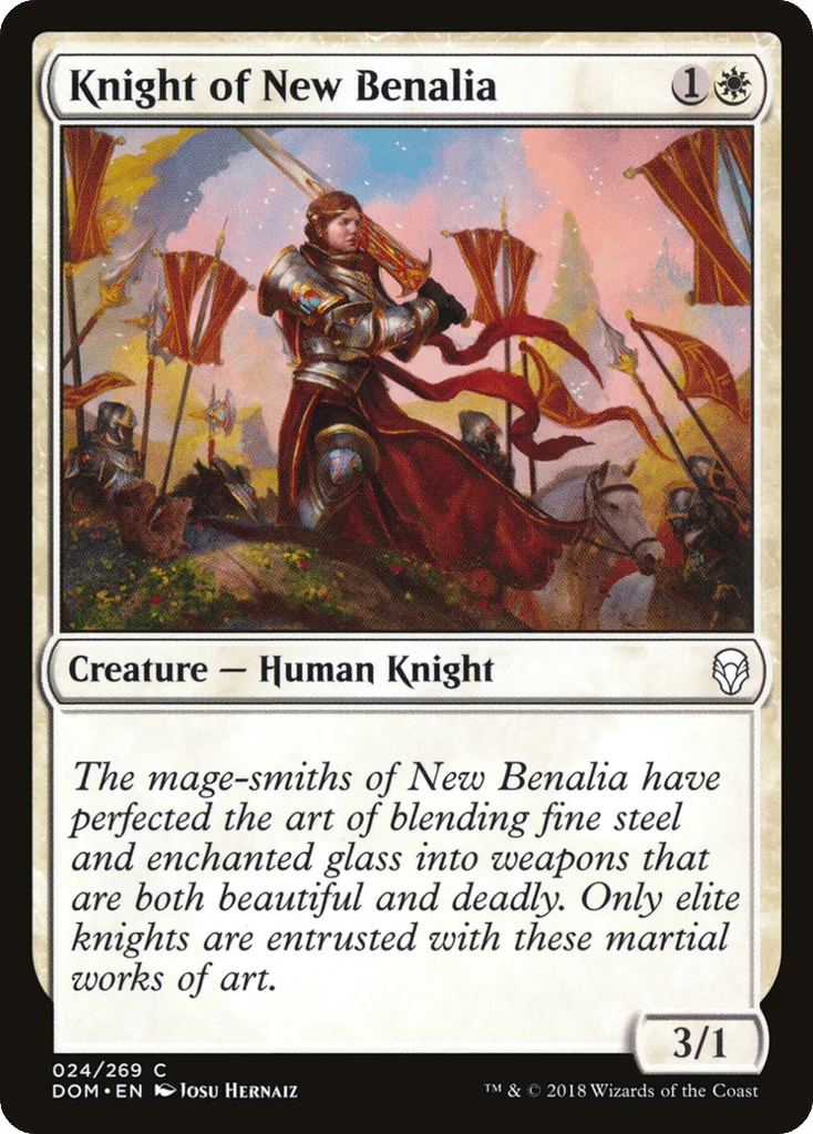 Knight of New Benalia · Dominaria