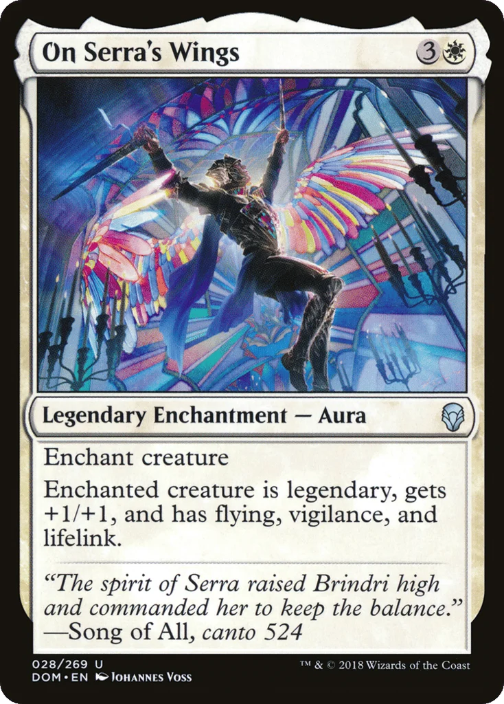 On Serra's Wings · Dominaria