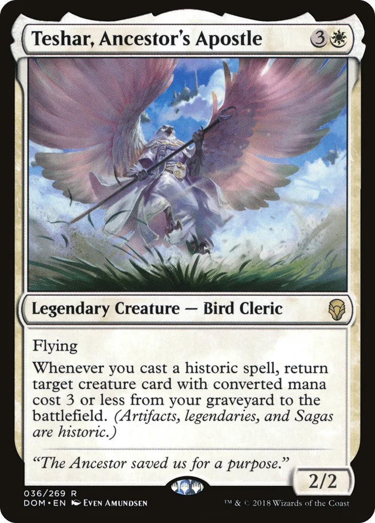 Teshar, Ancestor's Apostle · Dominaria