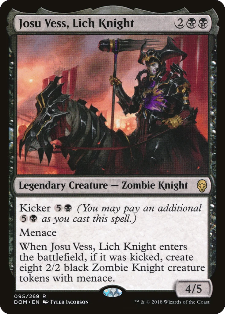Josu Vess, Lich Knight · Dominaria