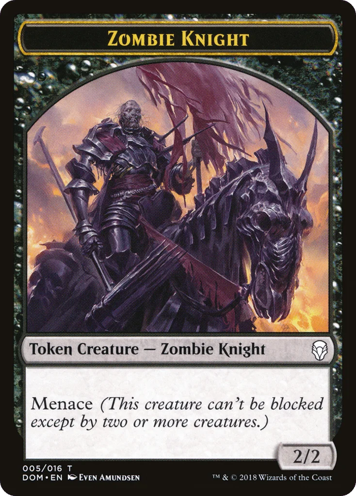 Zombie Knight · Dominaria
