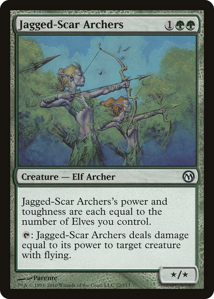 Jagged-Scar Archers · Duels of the Planeswalkers