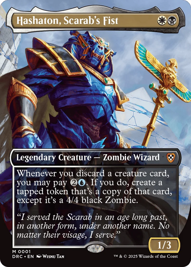 Hashaton, Scarab's Fist · Aetherdrift Commander