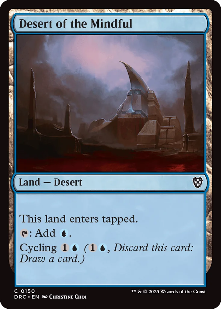 Desert of the Mindful · Aetherdrift Commander