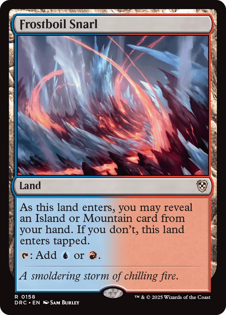 Frostboil Snarl · Aetherdrift Commander