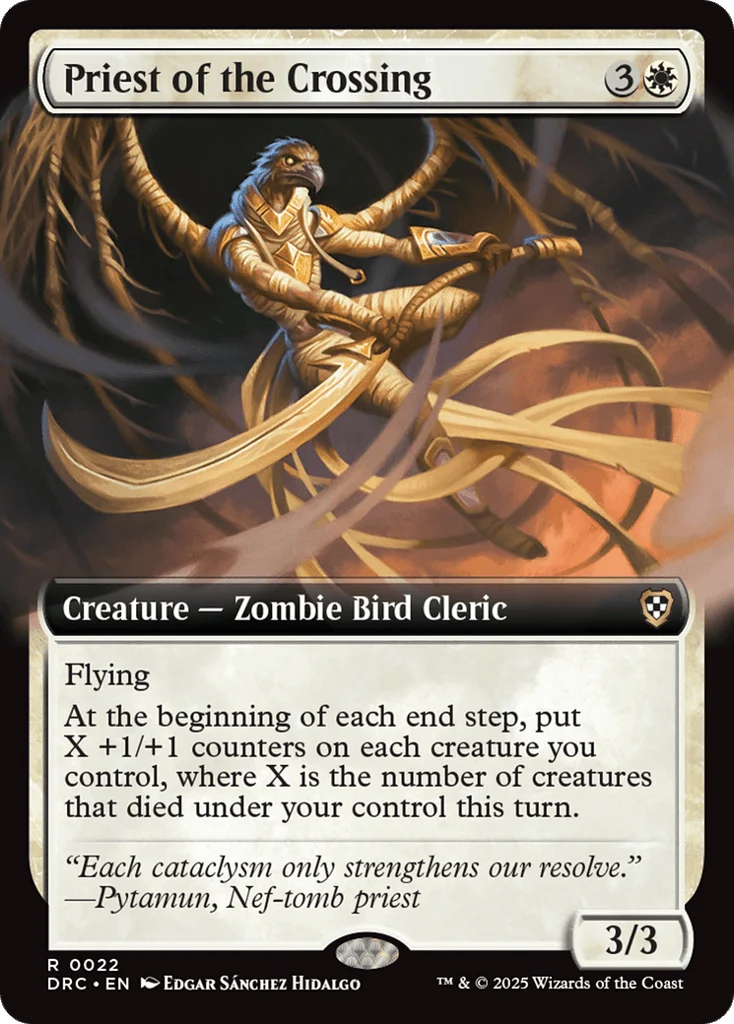 Priest of the Crossing · Aetherdrift Commander