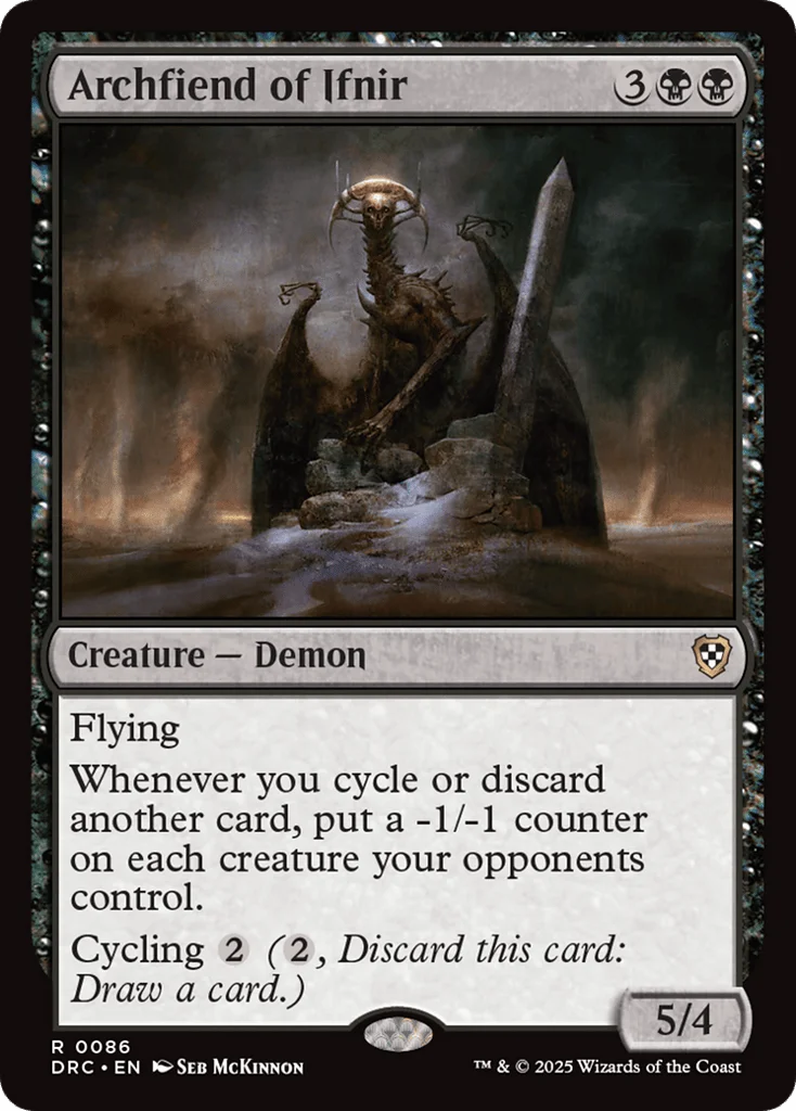 Archfiend of Ifnir · Aetherdrift Commander