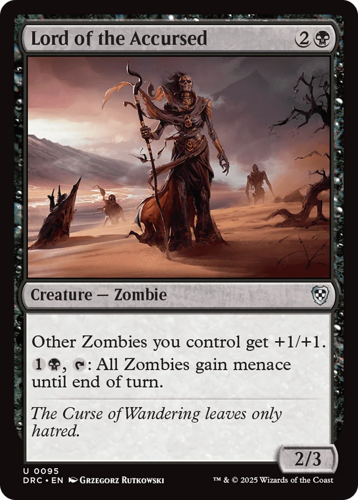 Lord of the Accursed · Aetherdrift Commander