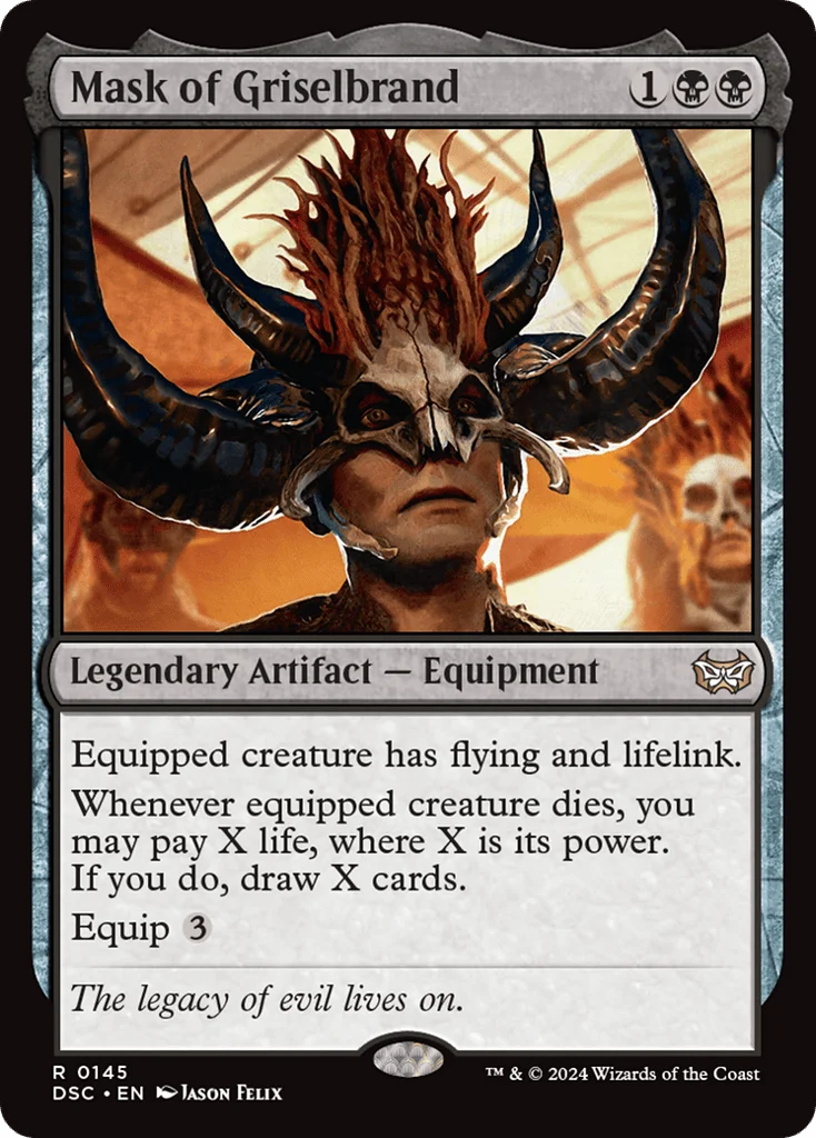 Mask of Griselbrand · Duskmourn: House of Horror Commander