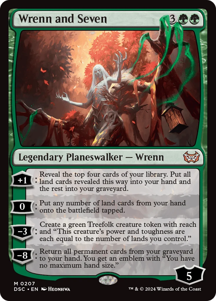 Wrenn and Seven · Duskmourn: House of Horror Commander