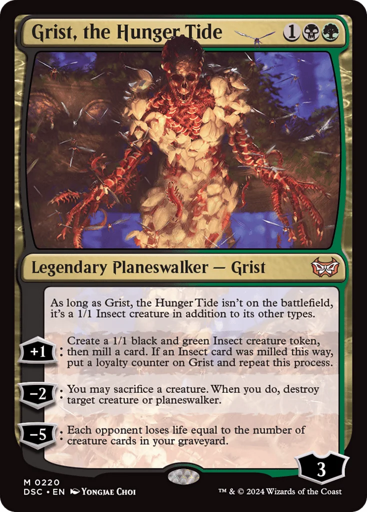 Grist, the Hunger Tide · Duskmourn: House of Horror Commander