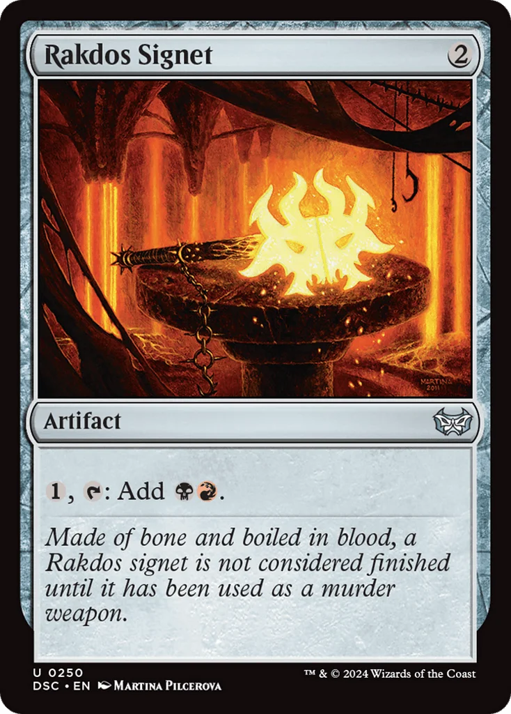 Rakdos Signet · Duskmourn: House of Horror Commander