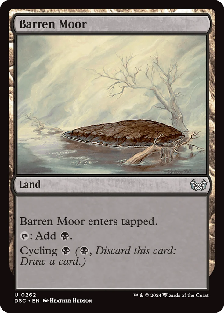 Barren Moor · Duskmourn: House of Horror Commander
