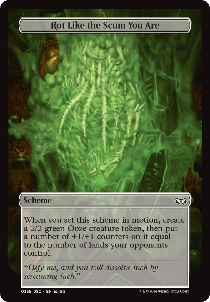 Rot Like the Scum You Are · Duskmourn: House of Horror Commander