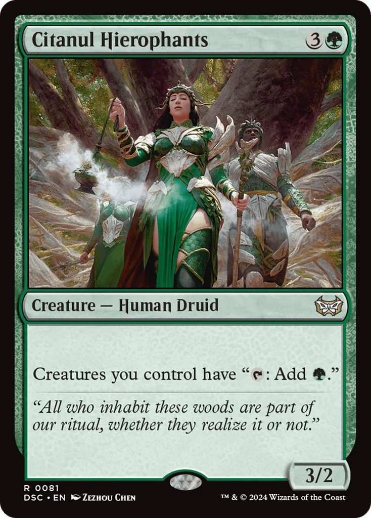 Citanul Hierophants · Duskmourn: House of Horror Commander