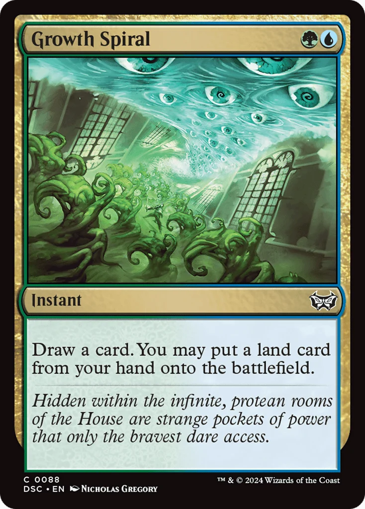 Growth Spiral · Duskmourn: House of Horror Commander