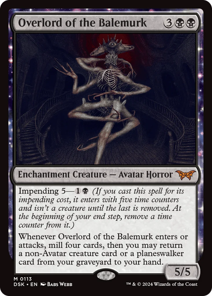 Overlord of the Balemurk · Duskmourn: House of Horror