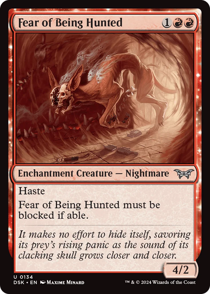 Fear of Being Hunted · Duskmourn: House of Horror