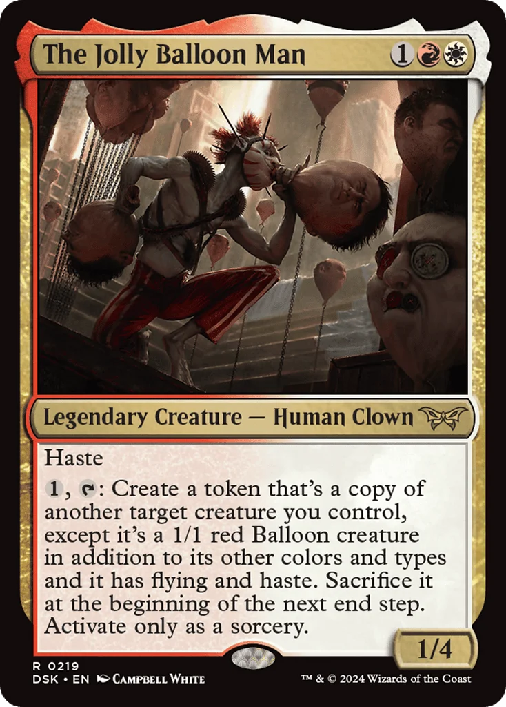 The Jolly Balloon Man · Duskmourn: House of Horror