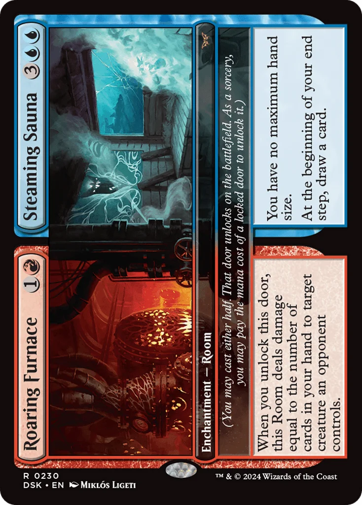 Roaring Furnace // Steaming Sauna · Duskmourn: House of Horror