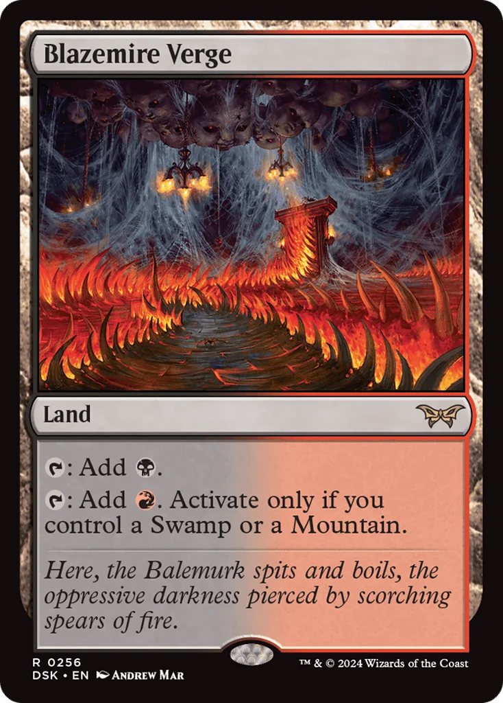 Blazemire Verge · Duskmourn: House of Horror