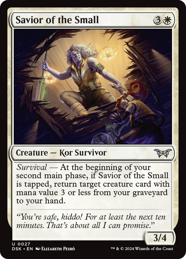 Savior of the Small · Duskmourn: House of Horror