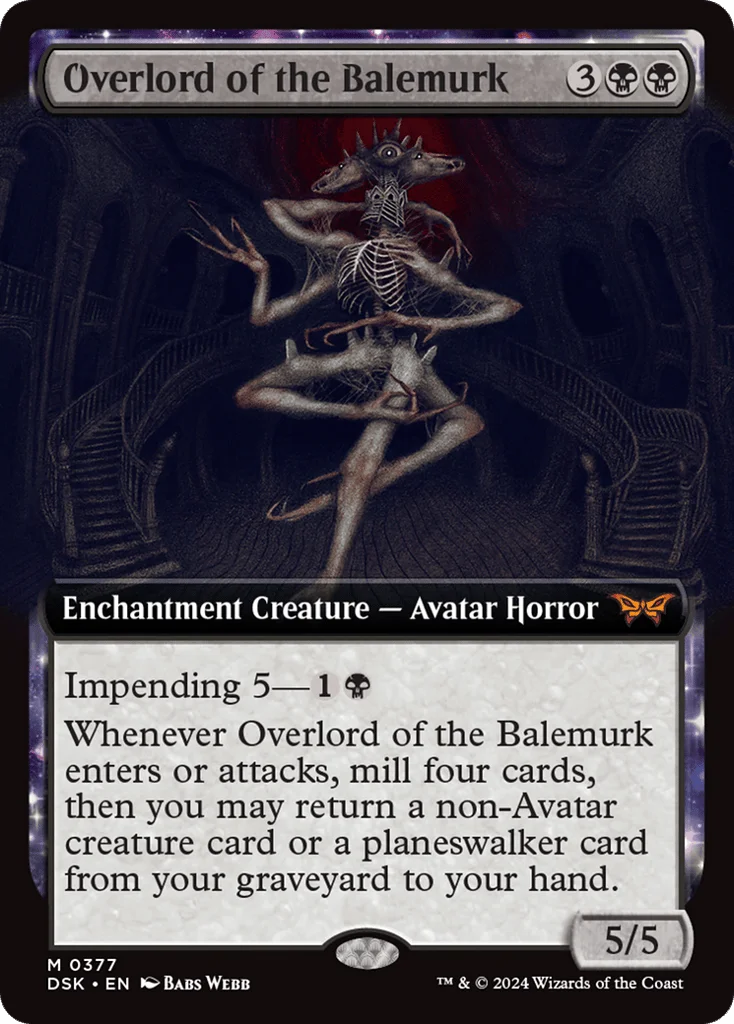 Overlord of the Balemurk · Duskmourn: House of Horror