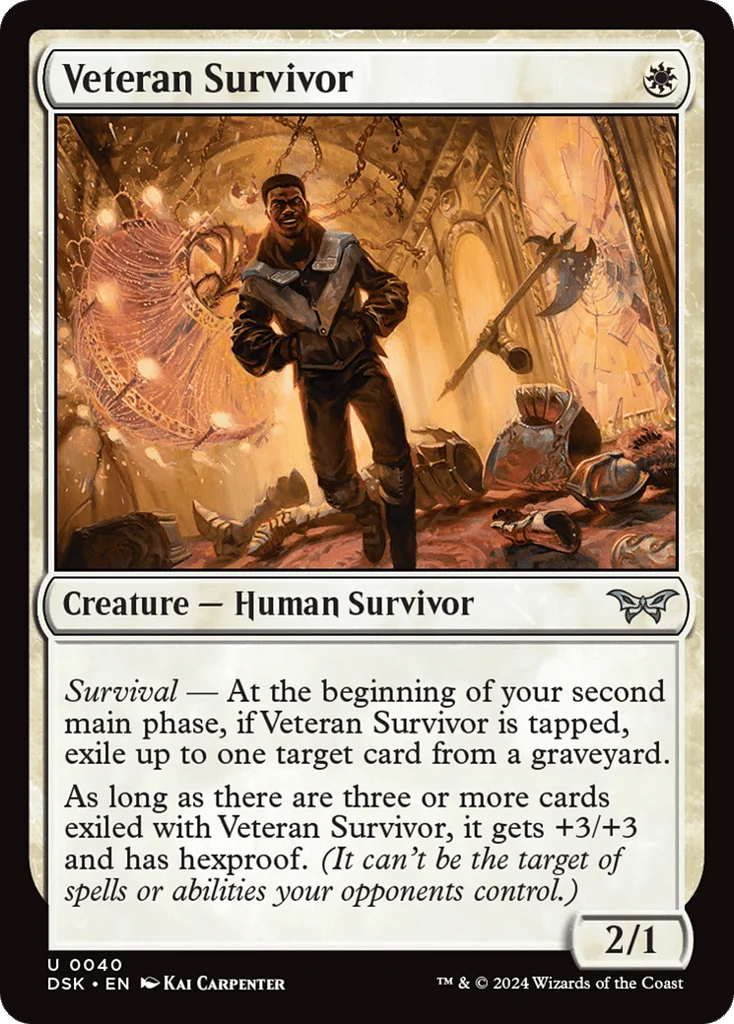 Veteran Survivor · Duskmourn: House of Horror