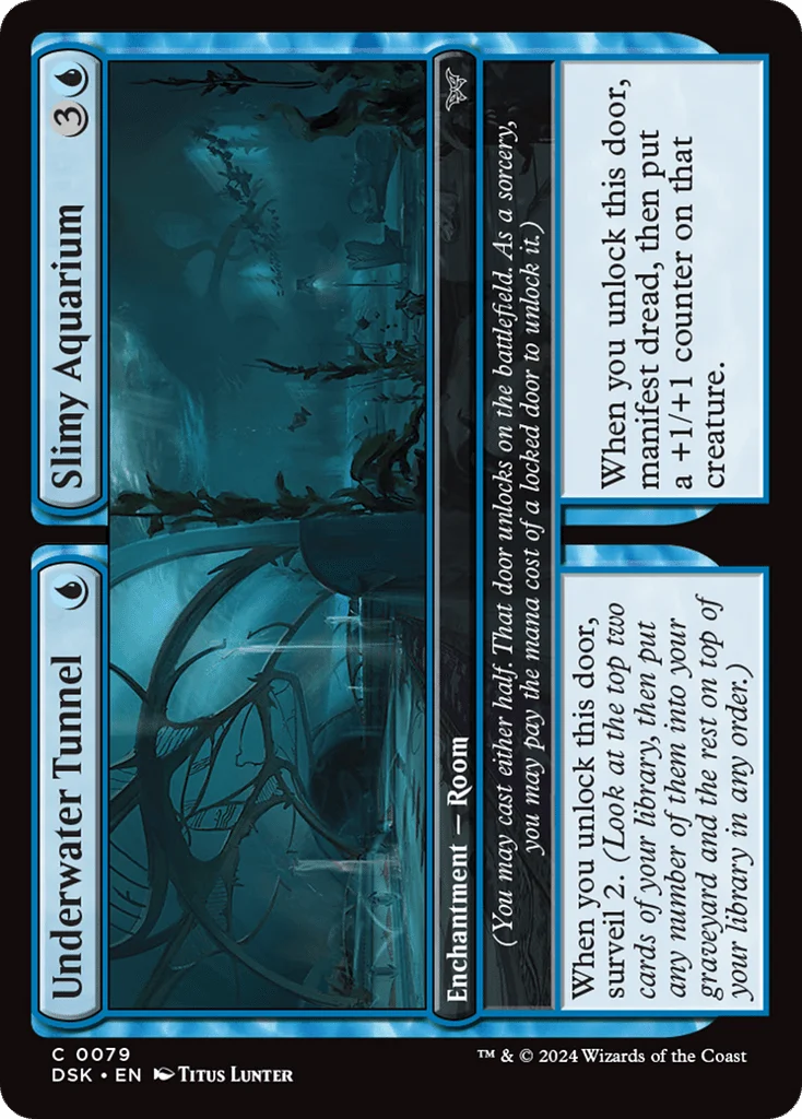Underwater Tunnel // Slimy Aquarium · Duskmourn: House of Horror