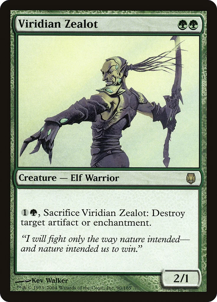 Viridian Zealot · Darksteel