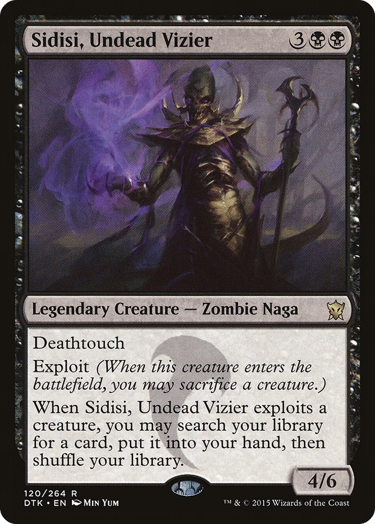 Sidisi, Undead Vizier · Dragons of Tarkir