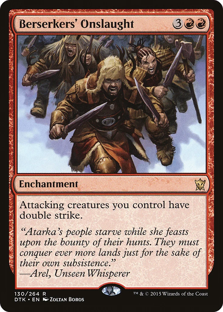 Berserkers' Onslaught · Dragons of Tarkir